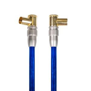 Cable TV 9.5 90º Macho a TV 9.5 90º Hembra Especial LTE