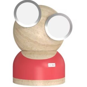 GOOGLELAMP MR WATT ROJO MADERA